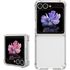 [S2B] Funda protectora de TPU + PC transparente Galaxy Z Flip6 - Protección de cámara y botón transparente y amortiguadora para Galaxy - Hecho en Corea